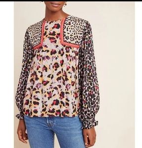 Bl^nk London Joelle Peasant Top Anthropologie